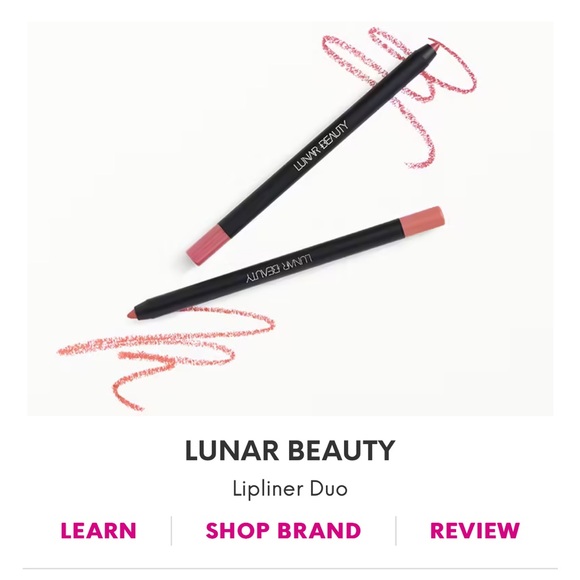 Other - New Lunar Beauty Lip Liner Duo